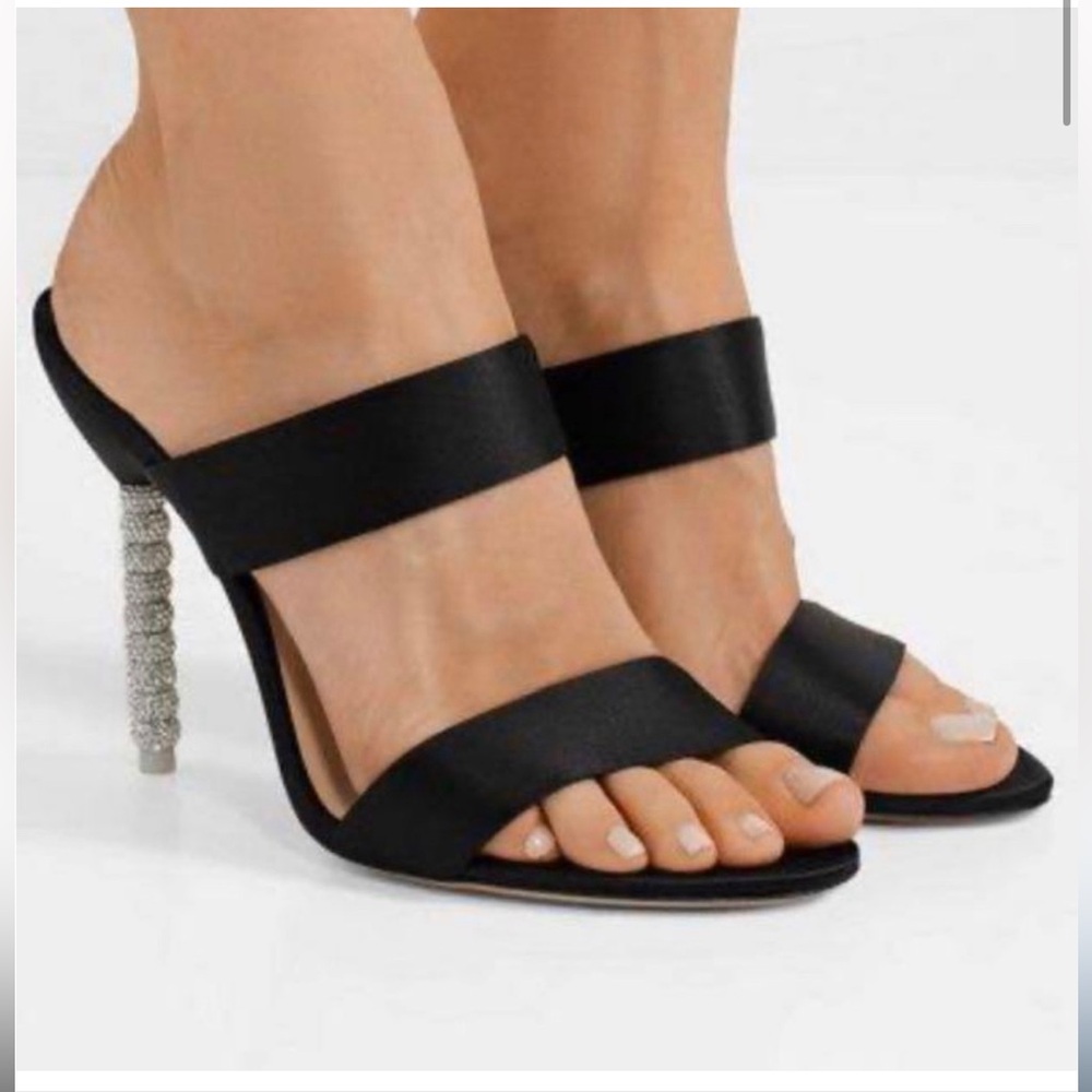 Sophia Webster Rosalind Mule with Crystal Heel - Size 40
